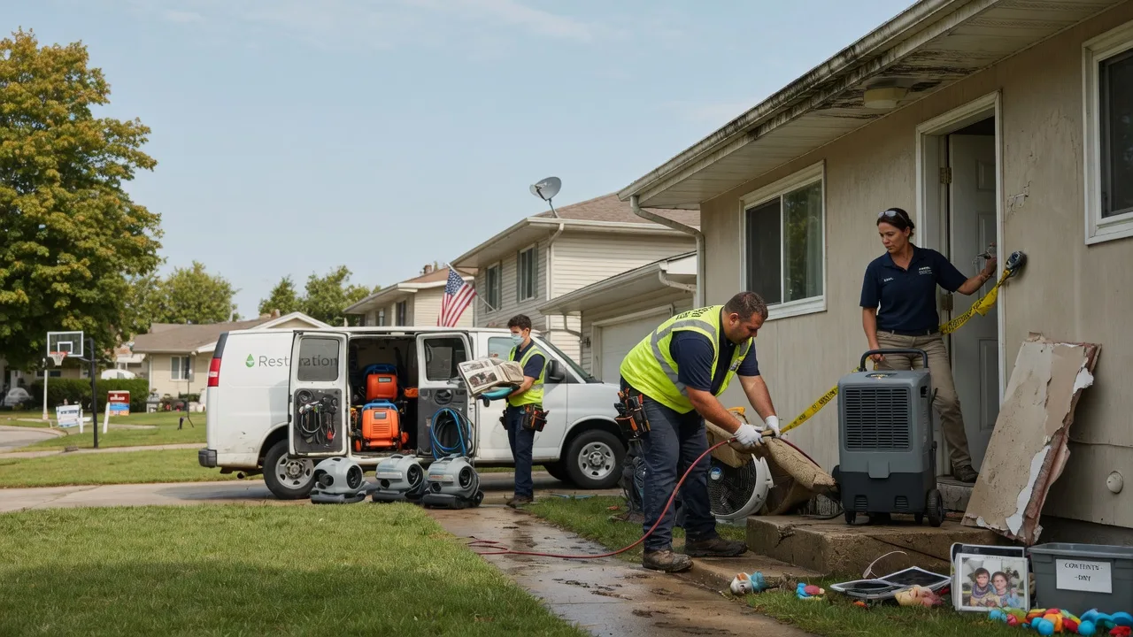 Water Damage Restoration in Center Point, TX near me